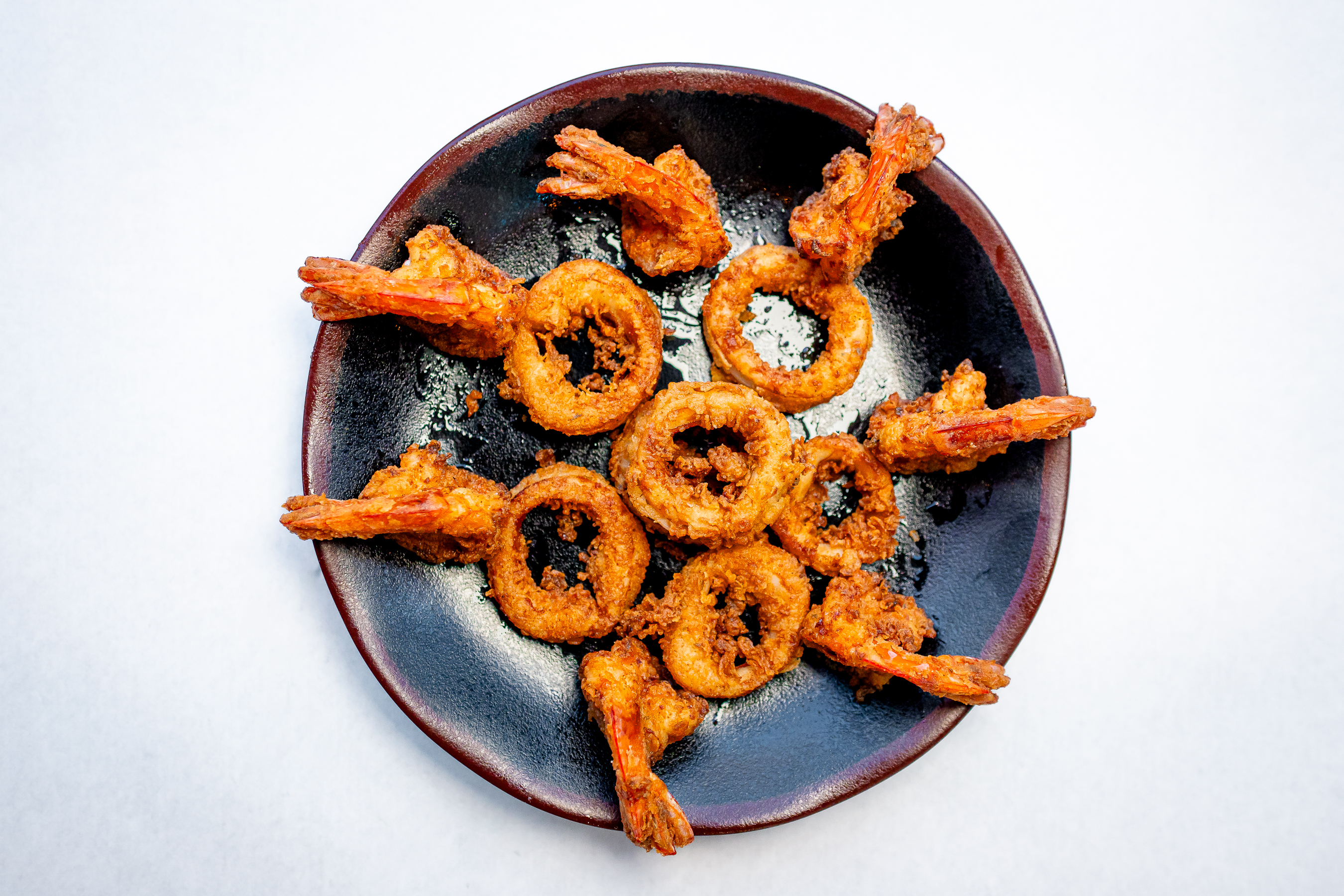 Mixed Fried Calamari and Shrimp