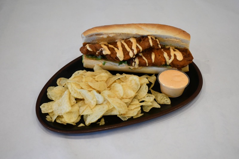 Fried Fish Fillet Sandwich